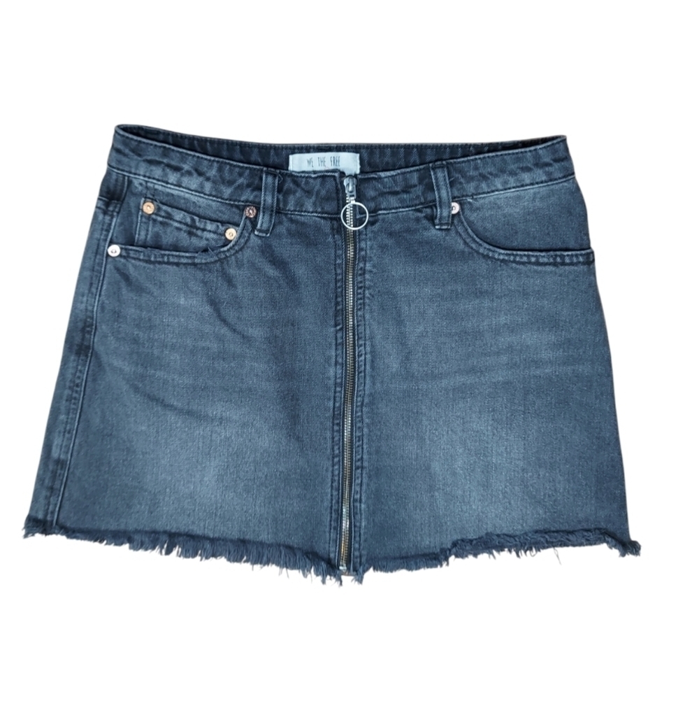 We The Free Denim Mini-Skirt